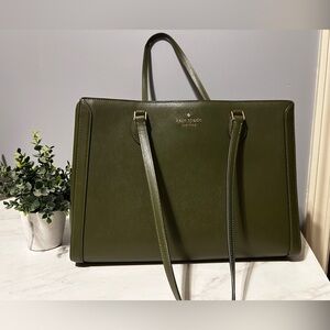 Kate Spade Olive Green Tote Bag